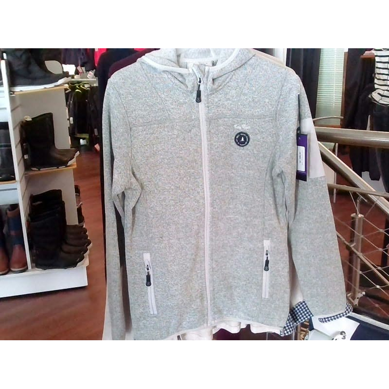 Damefleece Hoodile Off White Key West Hoodile Fleece Off White Str. S