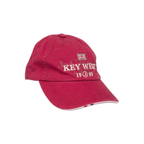 Key West Visor Cap Red One Size