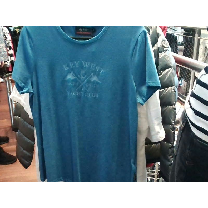 Key West Kiel T-Shirt Camelia Rose Str. L Key West Kiel T-Shirt Daphne Blue  Str. L