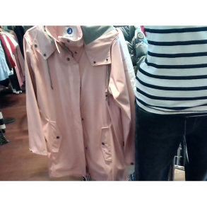 Key West Brooke Solid Coat Rose Str. L