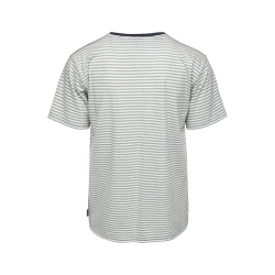 Basil Shirt Grey Melange / Pearl Str. L