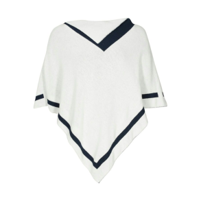 Key West Morven Poncho KW Navy/Pearl One Size