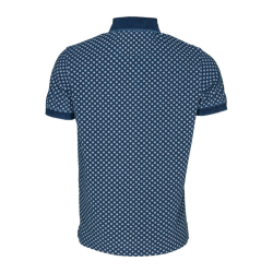 Key West Enzo Polo Indigo Blue Str. S