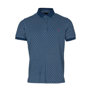 Key West Enzo Polo Indigo Blue Str. XL