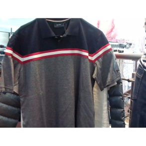 Key West Anthony PoloShirt Dark Navy White True Red Str. XL