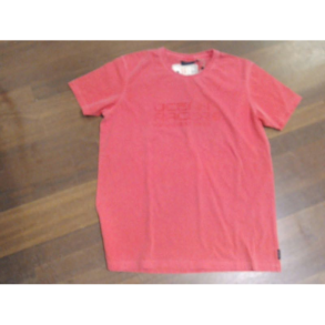 Key West Asker T-Shirt Red Str. L