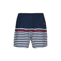 Key West Giles Shorts Navy-Pearl-Red Srib Str. Xl