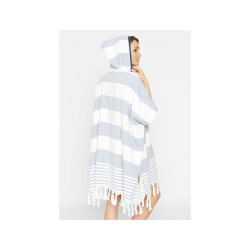 Beach Poncho Towels 4025 Navy Str. One Size