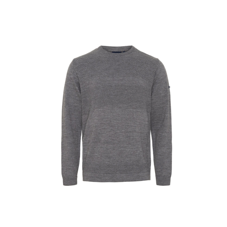 Sofus Knit Graphite Melange Str. Xxl