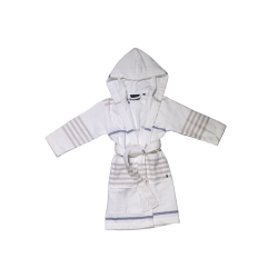 Badekbe til Brn, Hvid/Oxford Tan