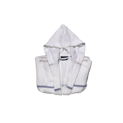 Badekbe til Brn, Hvid/Oxford Tan