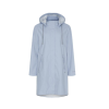 Sea Ranch Regnfrakke, Cashmere Blue, Str. Large