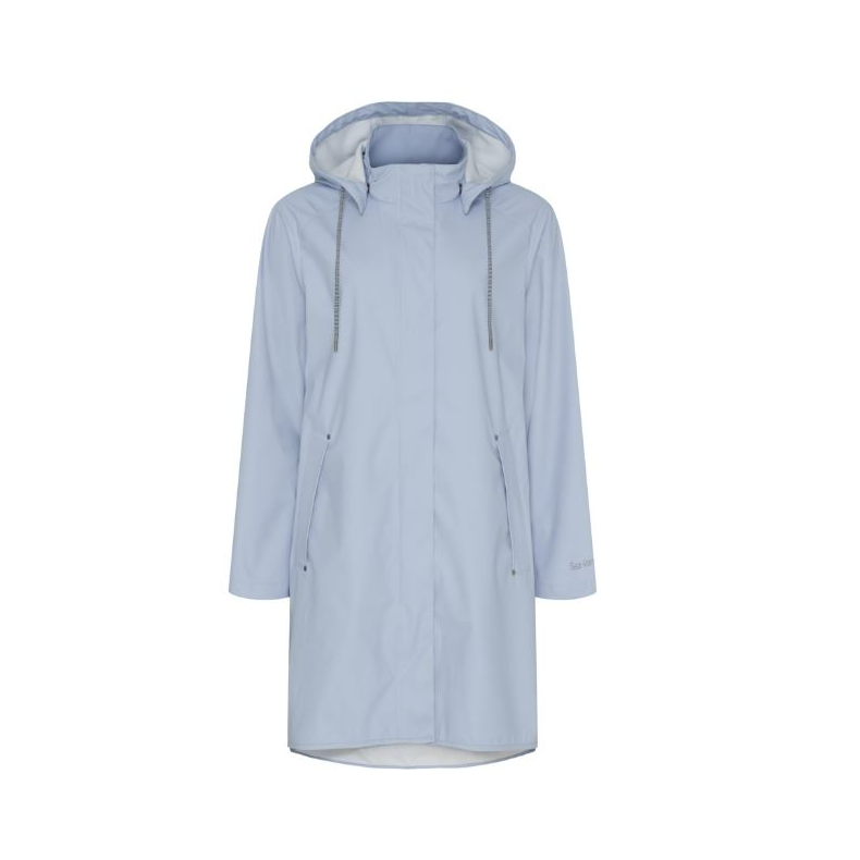 Sea Ranch Regnfrakke, Cashmere Blue