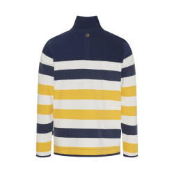 Ejvind Half Zip Sweat  1132 Pearl / Warm Yellow Str. XL