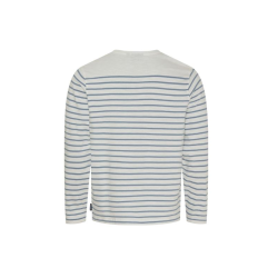 Sea Ranch Paul Long Sleeve Tee, Pearl/Dusty Blue