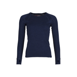 Dame Merino Uldtrje - Navy