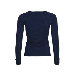Dame Merino Uldtrje - Navy