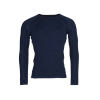 Herre Merino Uldtrje - Navy Marle - Str. Large