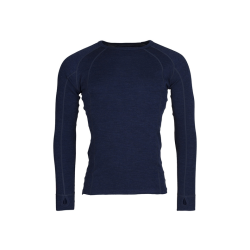Herre Merino Uldtrje - Navy 