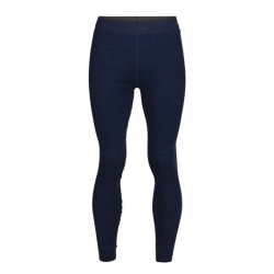Herre Leggings i Merino Uld - Navy