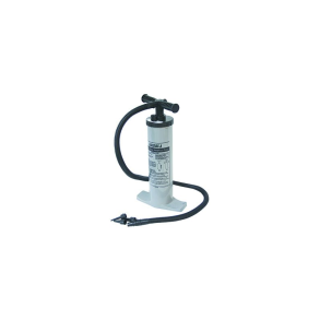 Double action hand/floor pump