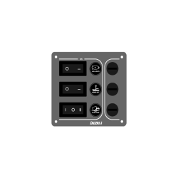 Elpanel Ultra"" Stnktt Inox 316 Charcoal 12/24v 