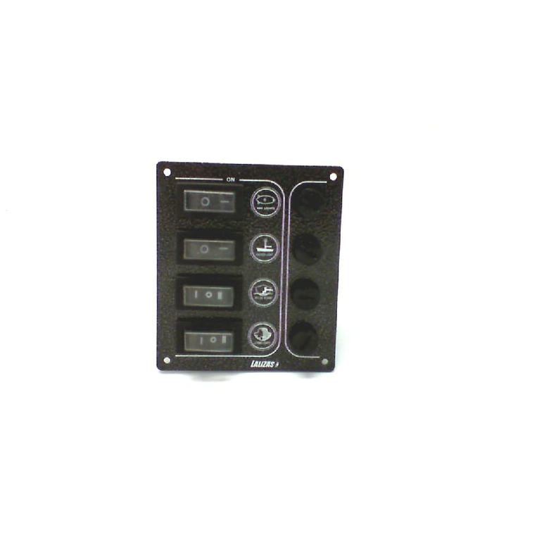 Elpanel Ultra"" Stnktt Inox 316 Charcoal 12/24v  Elpanel ""Sp4 Ultra"", 4 Stnktt, Inox 316, charcoal, 12/24V