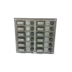 Elpanel ""Sp12 Ultra"", 12 Stnktt, Inox 316, charcoal, 12/24V