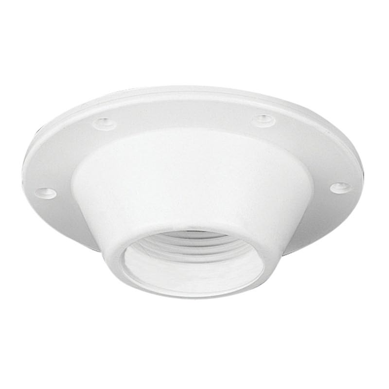Table Top Plate F.Table Top, Plast, White 190mm-H.55mm