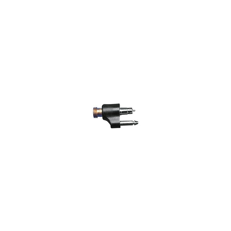Tank Male Connector 1/4'' Npt Barb Yam/Mar/Mer. Eng.