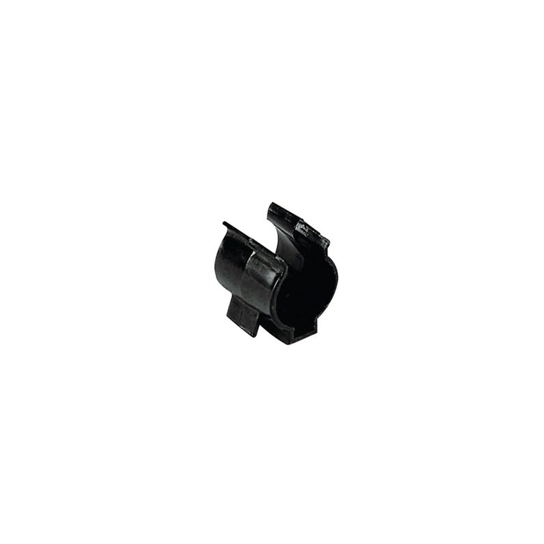 Plastic Support Clip Adjustable 25/32mm  Plastic Support Clip, Adjustable, 25/32mm, Black