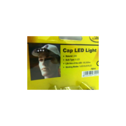 Cap light, LED, 2 x CR2032