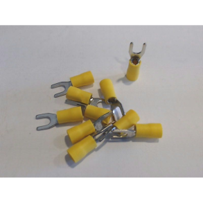 Gaffelstik  Gul  5.3mm,                        10stk