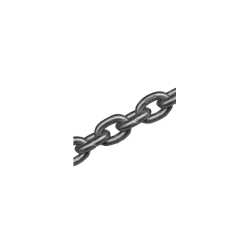 Lofrans galvaniseret ankerk�de DIN766 - G40 - 10mm - 100m.