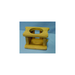 Glasholder i Teak til 1 Glas :70