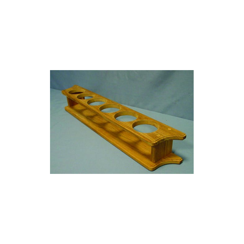 Glasholder Teak  Glasholder til 6 glas i teak