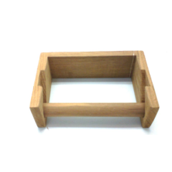 Toiletrulleholder, Teak