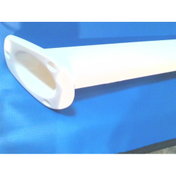 Rod Holder, plastic, Diam. 43mm, H 225mm, white