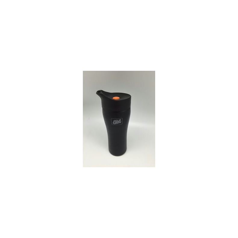 Termokop 375ml, Esbit Edelstahl-Thermobecher Schwarz