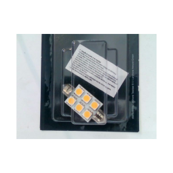 S-Led 6 Festoon 10-30v 37mm
