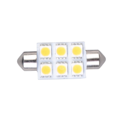 S-Led 6 Festoon 10-30v 37mm