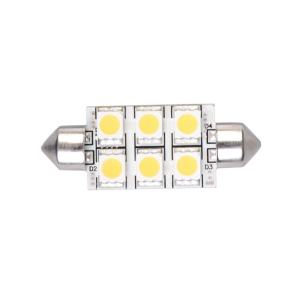 S-Led 6 Festoon 10-30v 42mm