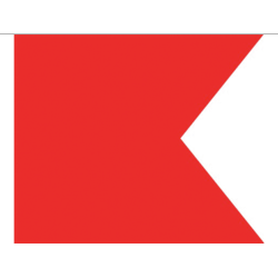 Signalflag A-Z 30x36 Cm