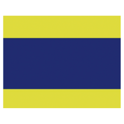 Signalflag A-Z 30x36 Cm