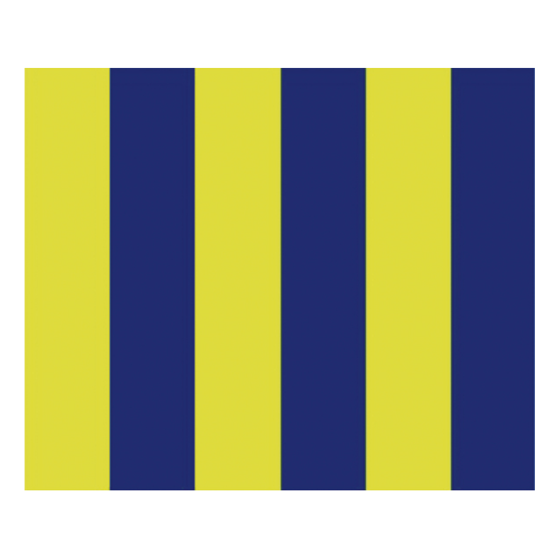 Signalflag A-Z 30x36 Cm Signalflag G ( Lodsflag) 30x36 Cm