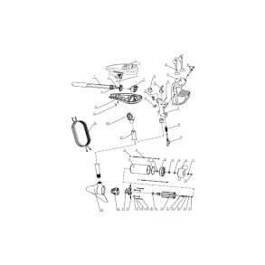 PIN-DRIVE/KNOB Brudstift Talamex EL Motor