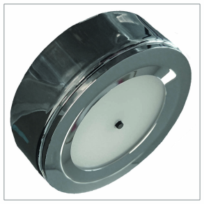 Casolux Malou Controller Surface rustfri-poleret 2x3W rd/hvid 10-32V 69,5mm - IP20