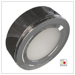 Casolux Malou Receiver Surface rustfri-poleret 2x3W rd/hvid 10-32V 72mm H22,5mm