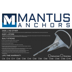 Mantus M1 Anker Galvaniseret