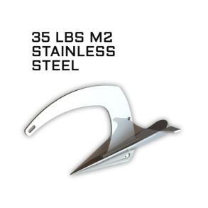 Mantus M2 Anker 15,9kg/ 35 lb Rustfri stl